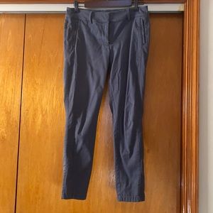 LOFT soft blue skinny ankle pants